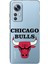 Xiaomi Mi 12 Uyumlu Kamera Korumalı Kapak Chicago Bulls Tasarımlı Şeffaf Silikon Kılıf 1