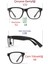 DC1224BLACK Siyah Yuvarlak Oval Polarize Camlı Unisex Güneş Gözlüğü 5