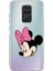 Xiaomi Redmi Note 9 Kamera Korumalı Kapak Minnie Mouse Tasarımlı Şeffaf Kılıf 1