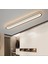 Siyah Oval 80x16 cm 3 Işık Rengi Kumandalı LED Tavan Avize 3