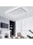 Antrasit 60X90CM Kare 3 Işık Rengi,kumandalı LED Tavan Lambası,avize,modern Aydınlatma, Dekoratif Işık 1