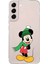Samsung Galaxy S22 Plus Kamera Korumalı Kapak Mickey Mouse Tasarımlı Şeffaf Süper Silikon Kılıf 1