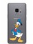 Samsung Galaxy S9 Kapak Donald Duck Tasarımlı Şeffaf Süper Silikon Kılıf 1