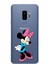 Samsung Galaxy S9 Plus Kapak Minnie Mouse Tasarımlı Şeffaf Süper Silikon Kılıf 1