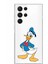 Samsung Galaxy S23 Ultra Kamera Korumalı Kapak Donald Duck Tasarımlı Şeffaf Süper Silikon Kılıf 1