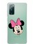 Samsung Galaxy S20 Fe Kapak Minnie Mouse Tasarımlı Şeffaf Süper Silikon Kılıf 1