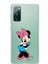 Samsung Galaxy S20 Fe Kapak Minnie Mouse Tasarımlı Şeffaf Süper Silikon Kılıf 1