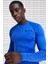 Pro Dri Fit Men's Tight Fit Top Slim Fit Uzun Kollu Sweatshirt Body Sax Mavi 3