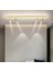Gold Spotlu Oval 120X16CM 3 Işık Rengi, Kuamndalı LED Tavan Lambası,oval Avize,modern Aydınlatma,dekoratif Işık 1