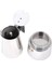 Herhangi Bir Sabah Espresso Kahve Makinesi Paslanmaz Çelik Indüksiyonlu Moka Pot 200ML 1 Adet 5