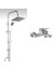 Tandem Banyo Bataryası ve Tema 53260 Tepe Duş Seti 1