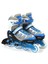 Mavi Mega 436 Inline Skates Silikon Teker Deluxe Paten Tek Sıra 1