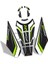 Cf Moto 250 Sr 2020-2024 Uyumlu Tank Pad Seti Sarı 2