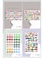 8 Sayfa Çocuk Sticker Set 600+ADET-PLANNER Ajanda Bullet Journal Için Uygun Set 2
