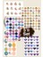 175 Adet Bohem Sticker Set-Planner Ajanda Bullet Journal Için Uygun Set 1