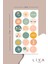 175 Adet Bohem Sticker Set-Planner Ajanda Bullet Journal Için Uygun Set 3