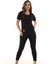 Tekno Trust Siyah %100 Orijinal Terleten Zayıflatan Unisex Korse Fermuarlı Takımreynev Tayt Spor 2