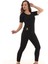 Tekno Trust Siyah %100 Orijinal Terleten Zayıflatan Unisex Korse Fermuarlı Takımreynev Tayt Spor 4