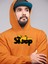 Simpsons Sleep Dar Kesim Turuncu Sweatshirt 1