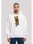 Scooby Doo Baskılı Beyaz Kalın Kumaş Unisex Sweatshirt Hoodie 2