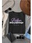 Lütfen Boş Yapmayı Kes Yazılı Yüksek Kaliteli Oversize Unisex Siyah T-Shirt 2