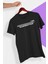 Sabrediyor Yazılı Yüksek Kaliteli Oversize Unisex Siyah T-Shirt 2