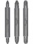 Tekno Trust Çift Taraflı Uç Pz1/2/3*60 mm 3 Lü 1