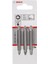 Tekno Trust Çift Taraflı Uç Pz1/2/3*60 mm 3 Lü 2