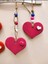Üçlü Kalp Kalpler Askı Seti Silikon Kalıp K-679 7