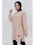 30644 Iki Ip Kumaş Basic Tunik Sweatshirt 3