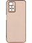 Xiaomi Redmi 10 2022 Kılıf Kenarları Gold Kamera Korumalı Renkli Pastel Silikon Rose Gold Bark 1