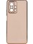 Xiaomi Mi 11T 5g Kılıf Kenarları Gold Kamera Korumalı Renkli Pastel Silikon Rose Gold Bark 1