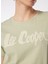 O Yaka Baskılı Açık Haki Kadın T-Shirt 242 Lcf 242005 Londonlogo A. Haki 5