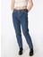 Yüksek Bel Geniş Paça Mom Fit Açık Mavi Kadın Denim Pantolon 242 Lcf 121008 Marlyn Posey Blue Mı 2