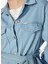 Açık Mavi Kadın Denim Ceket 242 Lcf 131008 Samy Rastaban Blue L 5