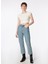 Yüksek Bel Geniş Paça Straight Açık Mavi Kadın Denim Pantolon 242 Lcf 121017 Clara Blue Lıght 1