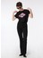 O Yaka Baskılı Siyah Kadın T-Shirt 242 Lcf 242015 Lorı Siyah 3