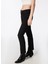 Geniş Paça Straight Koyu Siyah Kadın Denim Pantolon 242 Lcf 121010 Susıe Easter Black 2