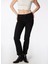 Geniş Paça Straight Koyu Siyah Kadın Denim Pantolon 242 Lcf 121010 Susıe Easter Black 3