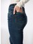 Geniş Paça Straight Koyu Antrasit Kadın Denim Pantolon 242 Lcf 121022 Susıe Tom Cooper 4