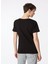 V Yaka Düz Siyah Kadın T-Shirt 242 Lcf 242018 Loles Siyah 5