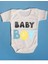 Patobaby Pamuklu Bebek Zıbını Baby Boy Yazılı 1