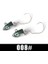 Kafa 008 Tarzı Baş 12G-GÖVDE 9cm Ftk Yumuşak Siyah Minnow Jig Kafası 5g 12G 25G Balıkçılık Cazibesi Wobblers Jig Kafası Silikon Yemler Krank Kancası Jig Bass Pike Zander (Yurt Dışından) 1