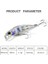 F Stili 4.8cm 4.3g Balıkçılık Cazibesi Minnow Wobbler Spearhead 48HS Batan Trolling Jerkbait Swimbait Yapay Yem Alabalık Yemi Bas Yemi (Yurt Dışından) 3