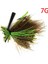 26 Yeşil 7g Tarzı Jonstar 13GGG Er Yem Balıkçılık Cazibesi Bas Jig Sohbet Yem Buzzbait Wobbler Pike Walleye Için Kauçuk Etek (Yurt Dışından) 1