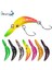 No.9 Tarzı Kral Minnow Balıkçılık Cazibesi 5cm 2.5g Mini Yapay Sert Yem Keskin Kanca Crankbait Wobblers Alabalık Pike Bas Mücadelesi (Yurt Dışından) 2