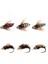8 Adet Tarzı 8 Adet #12 Sıcak Satış Pirinç Boncuk Kafa Hızlı Batan Perisi Scud Fly Bug Solucan Alabalık Balıkçılık Sinekler Yapay Böcek Balıkçılık Yem Cazibesi (Yurt Dışından) 2