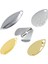 E Stili M Beden 5-Lot Water Drop Noise Piece Dıy Minnow Vıb Popper Bearded Man Fishing Lure Willow Blades Sequin Noise Spooer (Yurt Dışından) 2