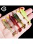 E Stili 50MM 1.3g Qxo Lot cm Yumuşak Lures Silikon Yem Deniz Balıkçılığı 1.3g Swimbait Silikon Balık Yüzeyi Yapay Cazibesi Erbait (Yurt Dışından) 2