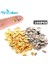 No.11 Stili Fly Fishing Lure Sequin Noise Silver Gold Metal Copper Spooer Lure Tackle Willow Blades Smooth Dıy Not Hurt Line (Yurt Dışından) 2